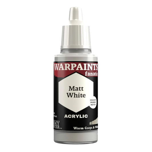 army painter warpaints fanatic paint acrylic matt white