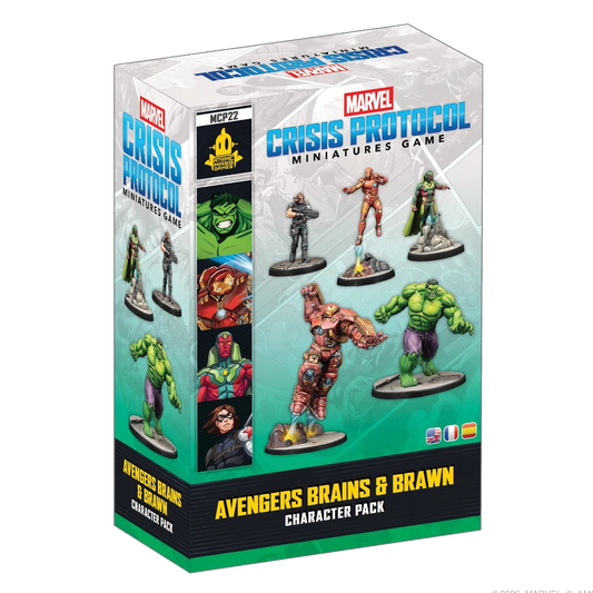 marvel crisis protocol avengers brain and brawns character pack