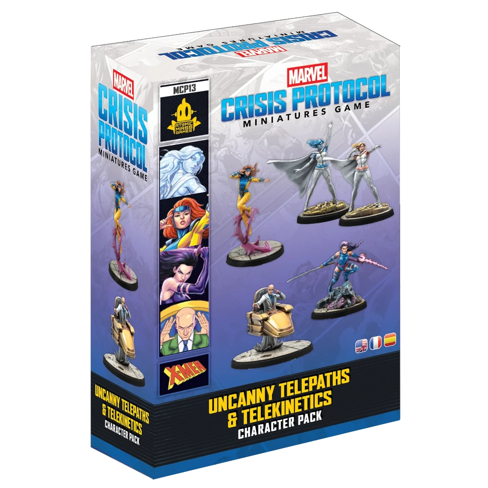 marvel crisis protocol uncanny telepaths telekinetics character pack