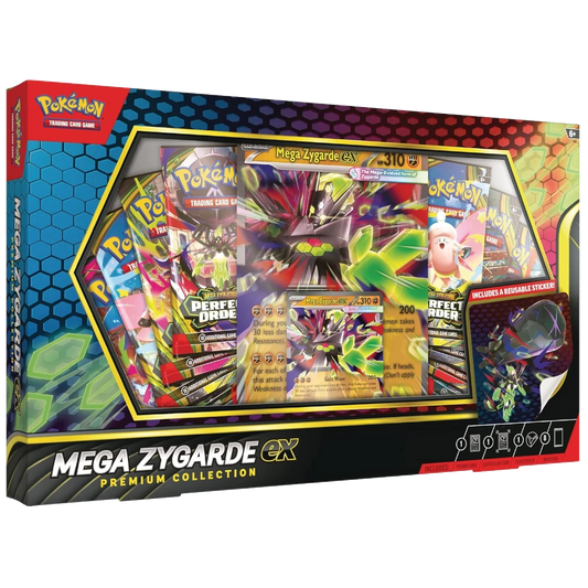 mega zygarde premium collection pokemon trading card game