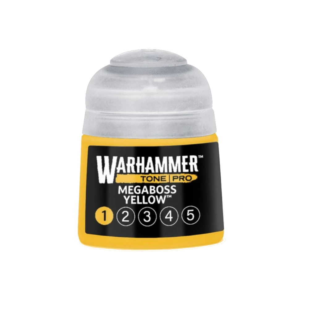 warhammer tone pro citadel paint megaboss yellow