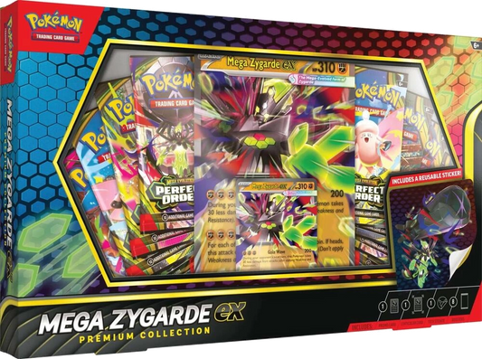 mega zygrarde ex premium collection pokemon
