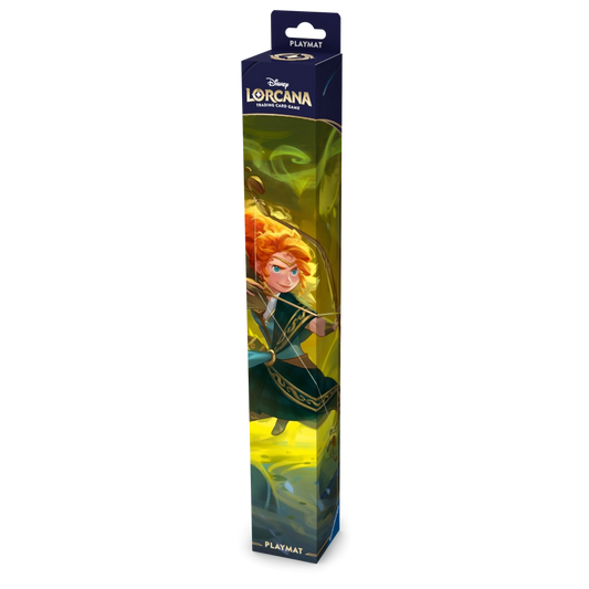 disney lorcana trading card game merida brave playmat