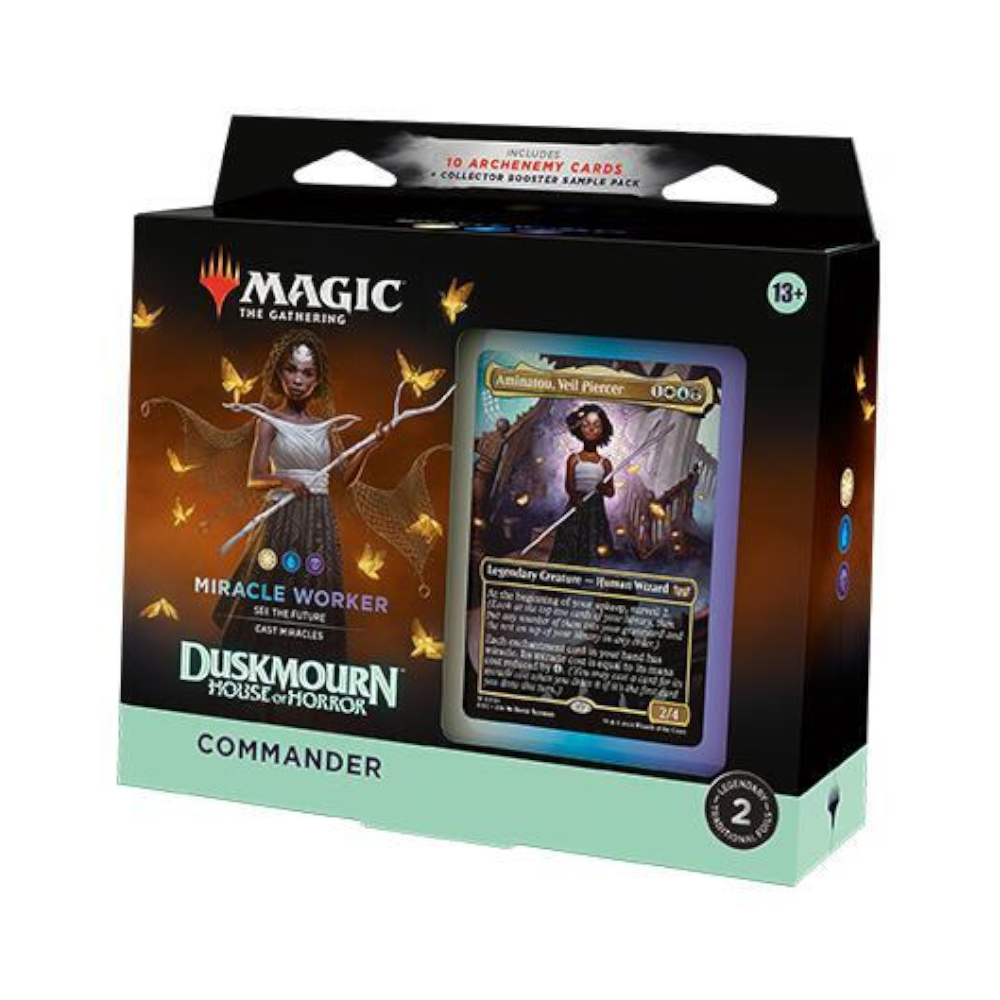 magic gathering duskmourn house horror commander miracle worker