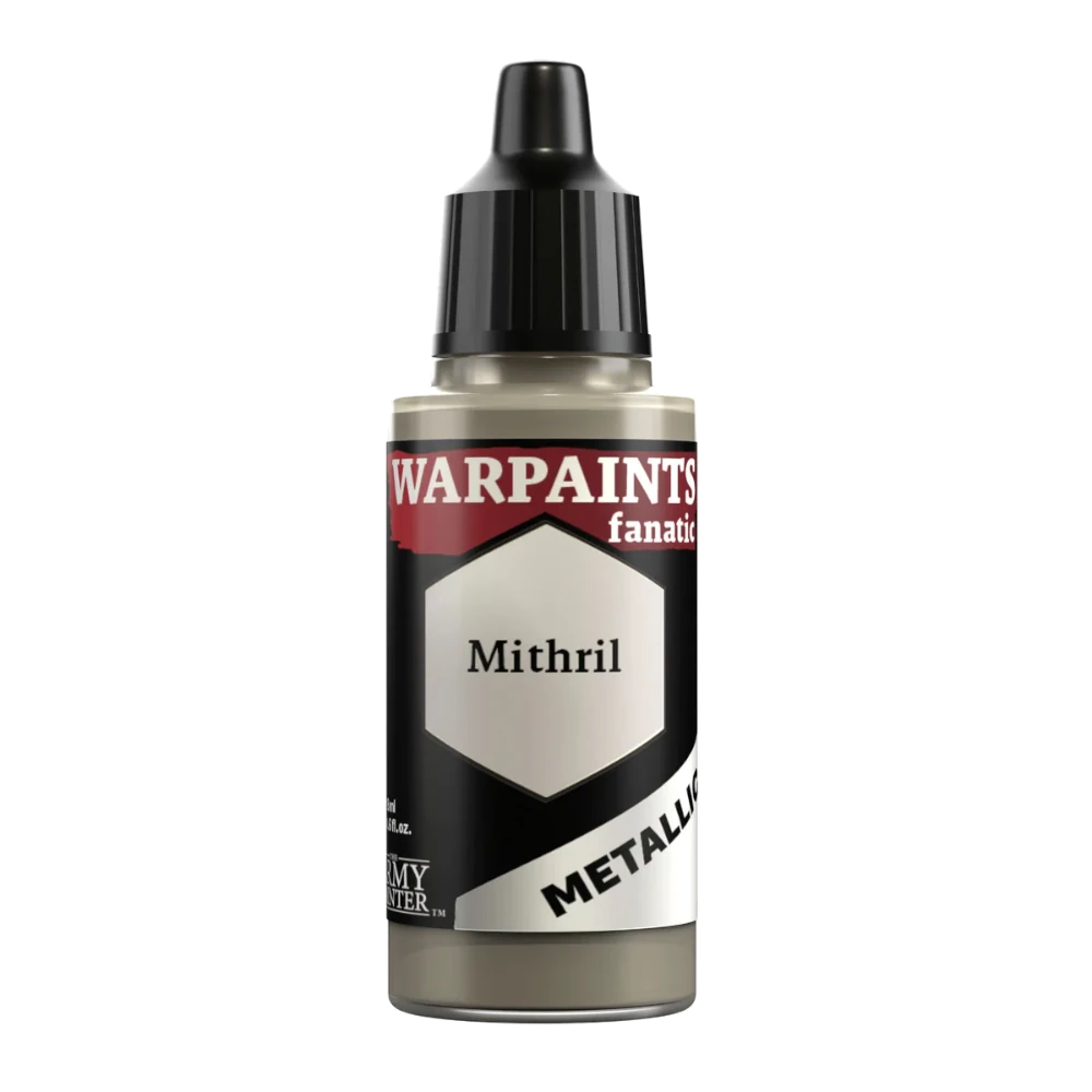 army painter warpaints fanatic paint metallic acrylic mithril