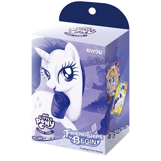 my little pony friendship begins rarity starter deck