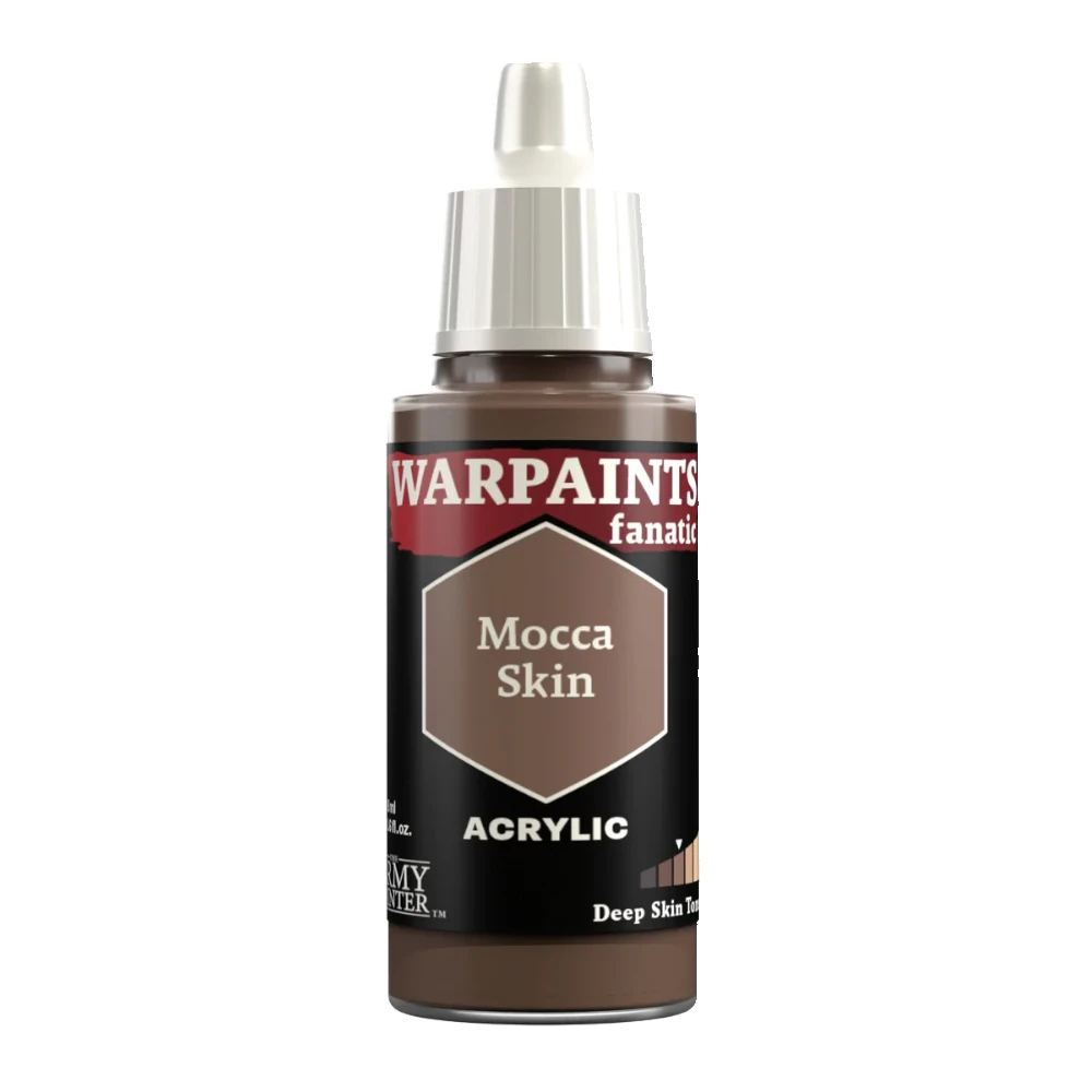 army painter warpaints fanatic acrylic paint mocca skin