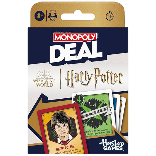 monopoly deal harry potter wizarding world hasbro conjure