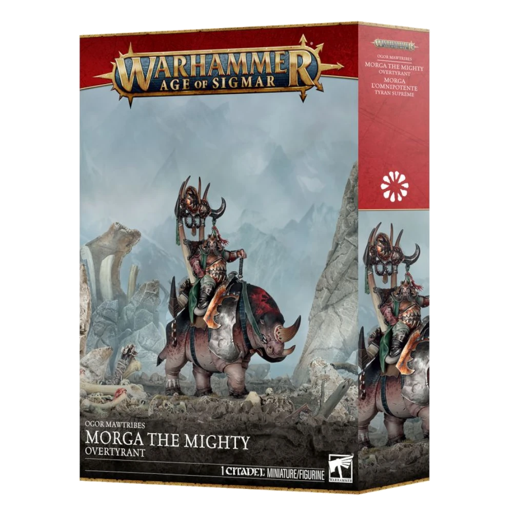 warhammer age of sigmar ogor mawtribes morga the mighty overtyrant