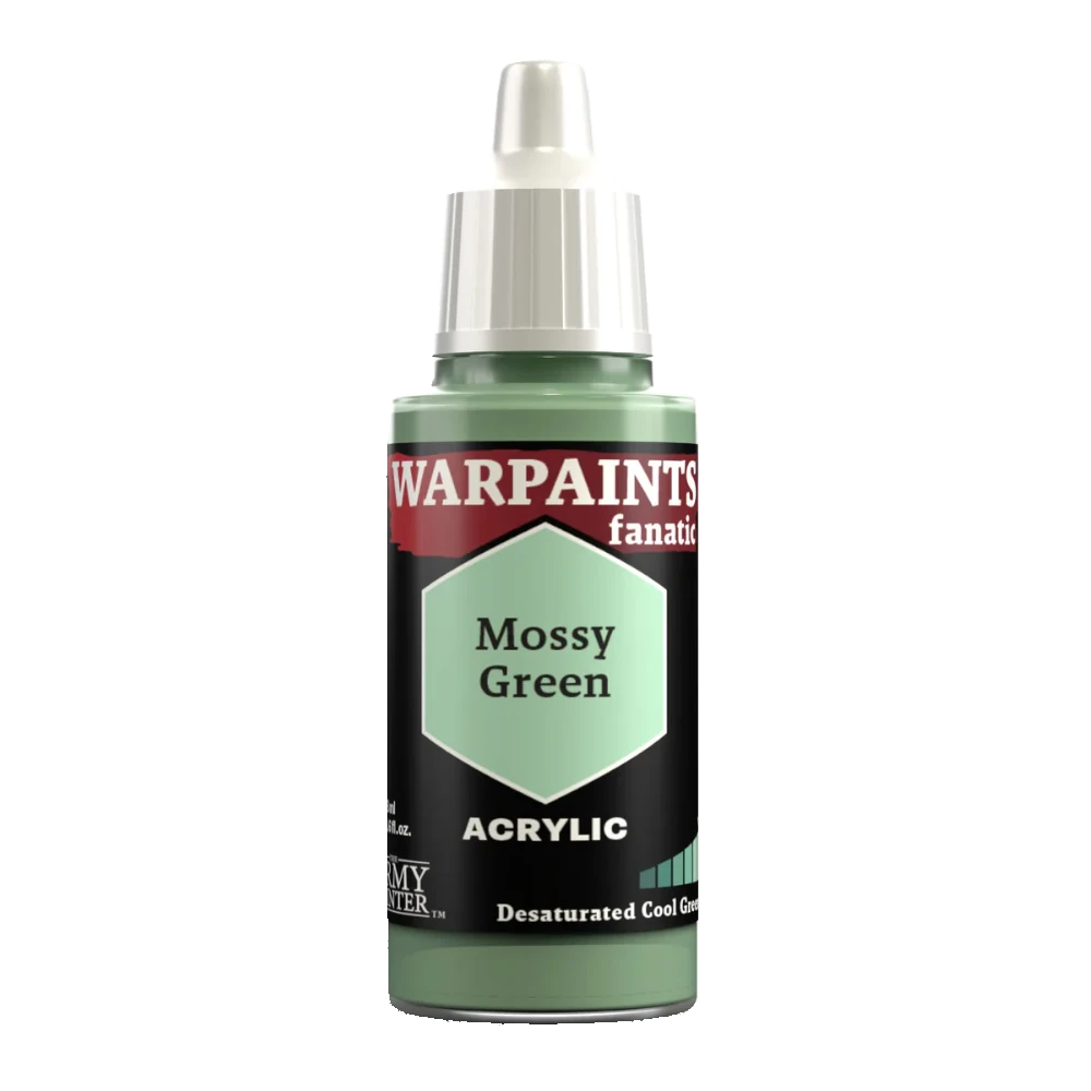 army painter warpaints fanatic paint acrylic mossy green