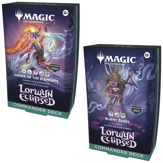 magic gathering tcg trading cards commander bundle deck