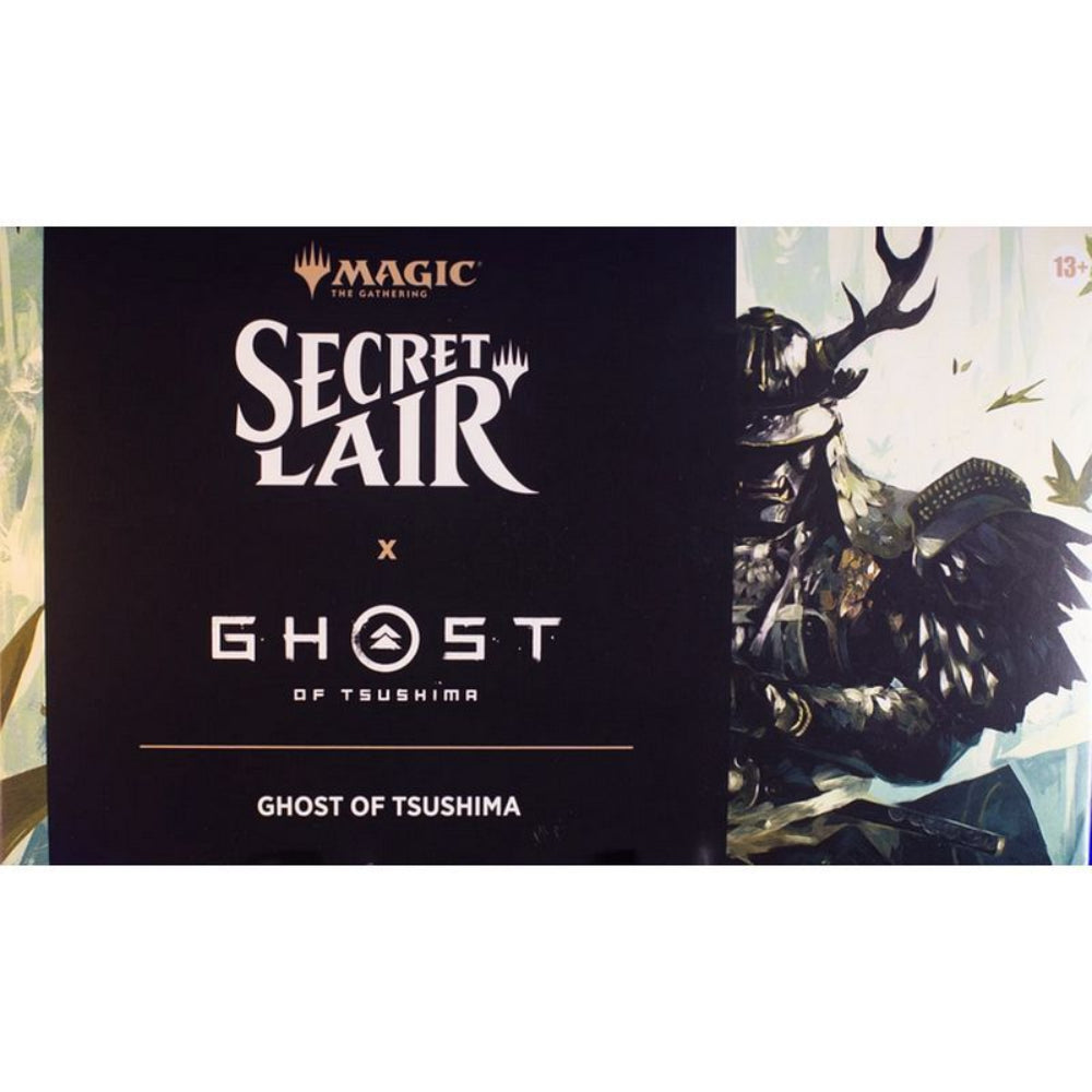 magic gathering secret lair ghost tsushima trading card