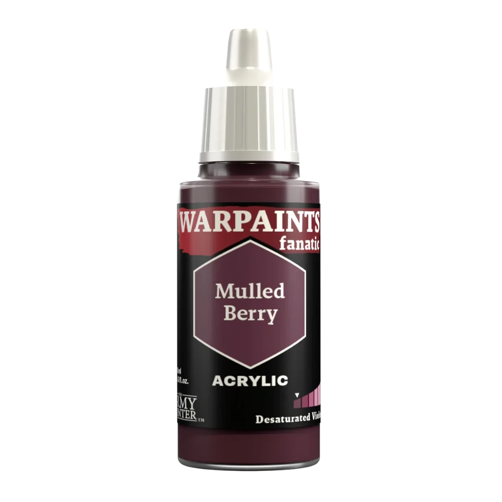army painter warpaints fanatic acrylic paint mulled berry