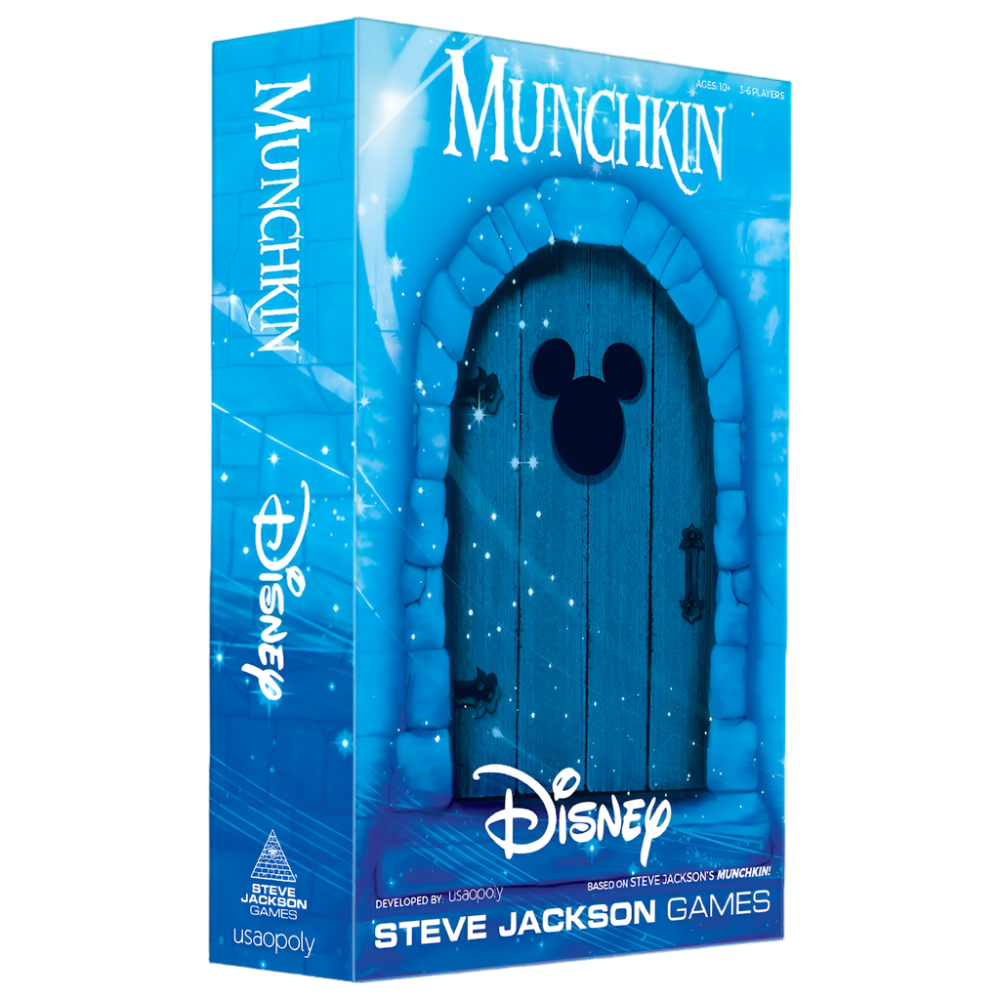 munchkin disney steve jackson usaopoly cards kids