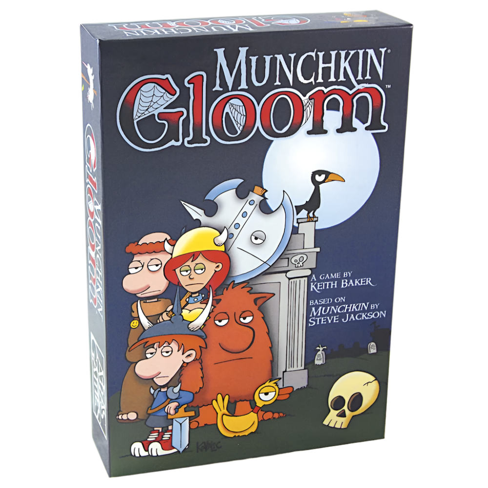 munchkin gloom steve jackson keith baker depressing miserable