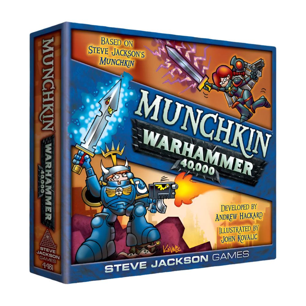 munchkin warhammer 40k steve jackson andrew hackard john kovalic