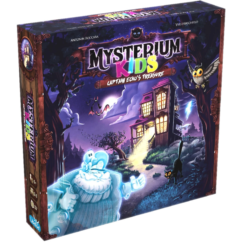 mysterium kids captain echo treasure board game