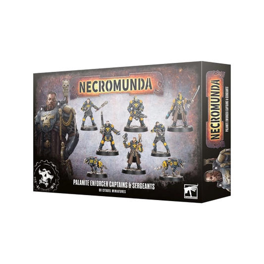necromunda palanite enforcer captains sergeants cyber mastiff citadel