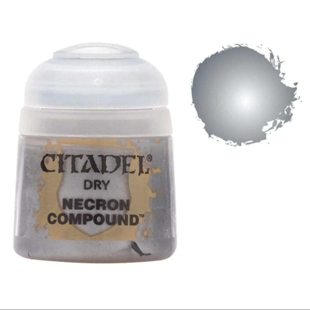 citadel colour color dry necron compound silver warhammer