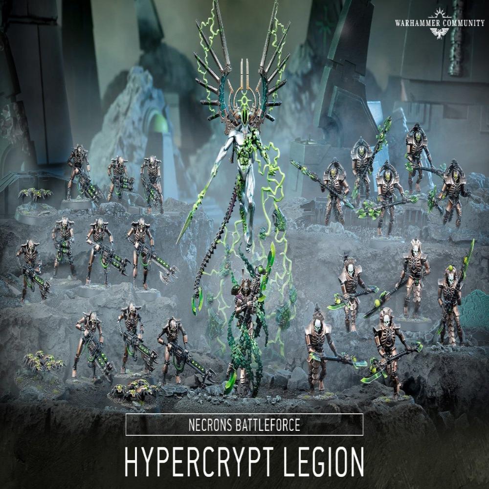 warhammer necron hypercrypt legion citadel miniatures games workshop
