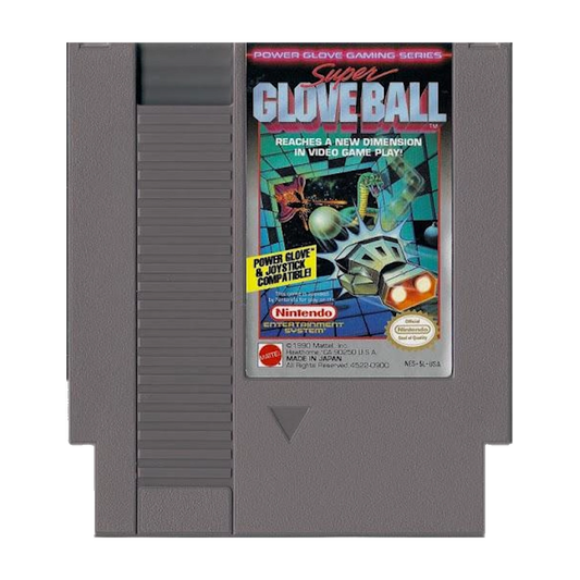 nes nintendo entertainment system super glove ball power glove