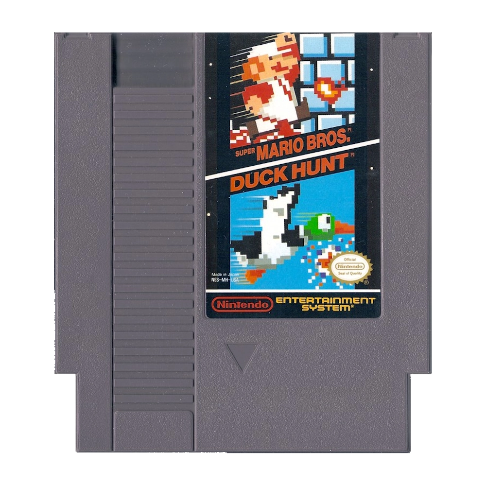 nes nintendo entertainment super mario bros duck hunt