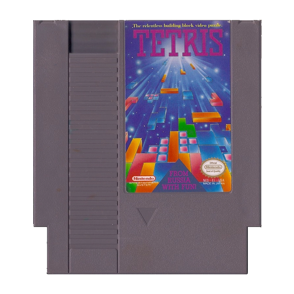 nintendo entertainment system nes tetris puzzle block relentless