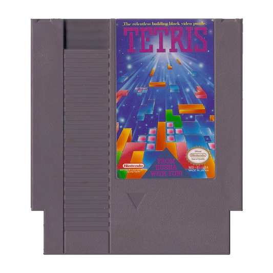 nintendo entertainment system nes tetris puzzle block relentless