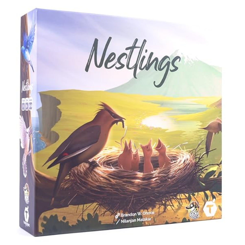 nestlings bird species ecosystem compete gathering biome artwork