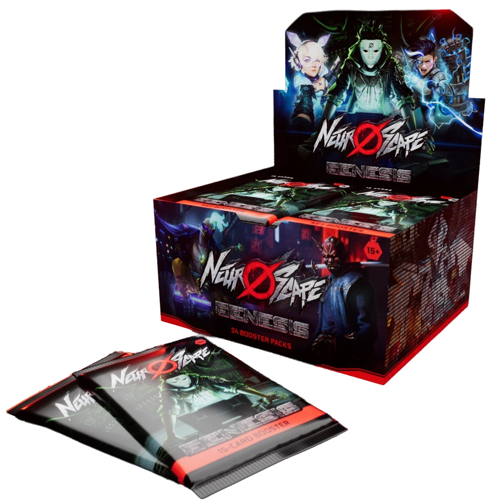 neuroscape genesis booster packs display case