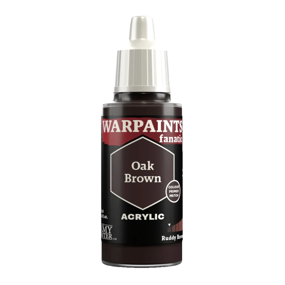 army painter warpaints fanatic acrylic paint oak brown