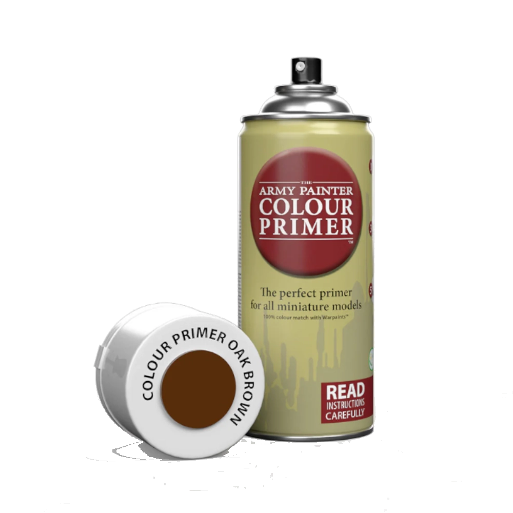 army painter colour primer oak brown