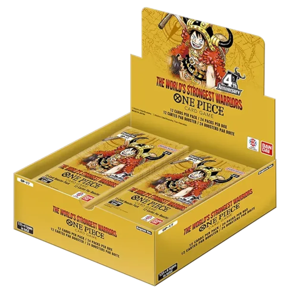 one piece trading card game worlds strongest warriors