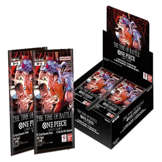 One Piece trading card game box time battle