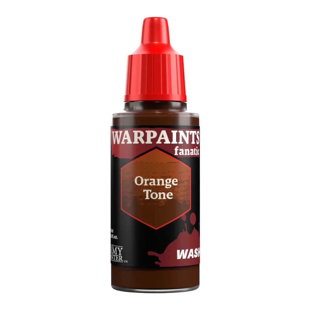 army painter warpaints fanatic paint wash orange tone