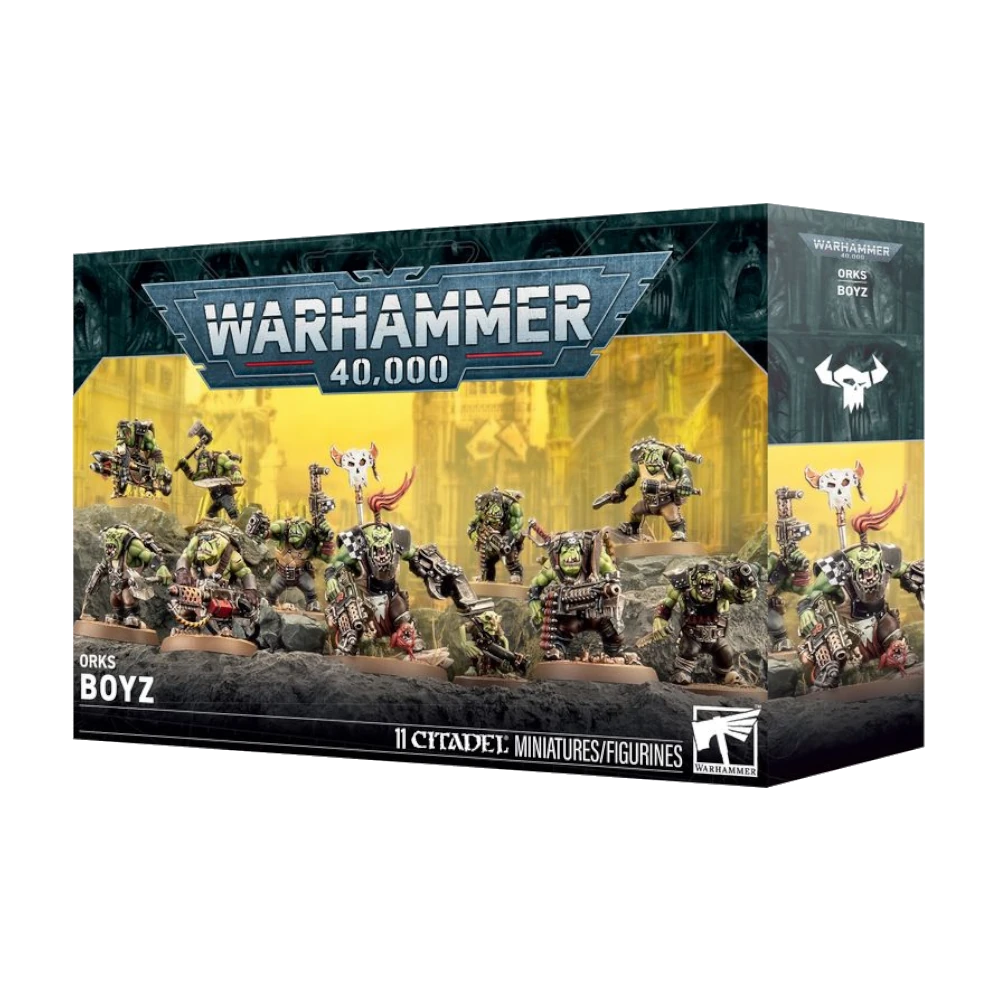 warhammer orks boyz citadel miniatures games workshop