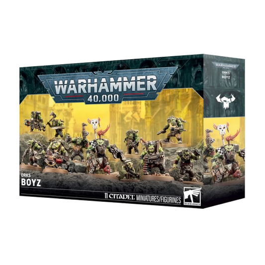 warhammer orks boyz citadel miniatures games workshop