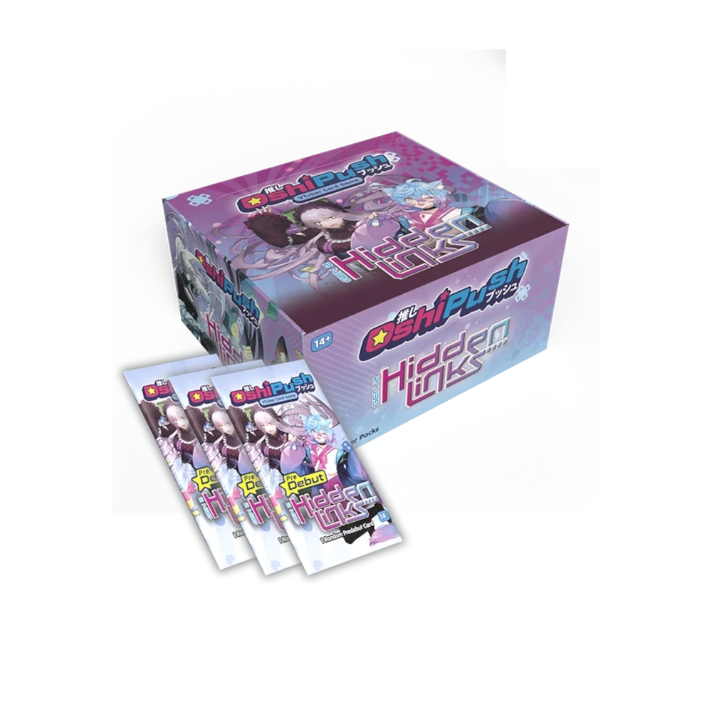oshipush vtuber card game hidden links