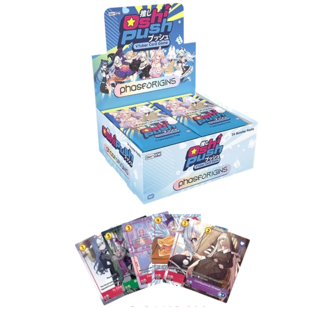oshipush phase origins vtuber card game