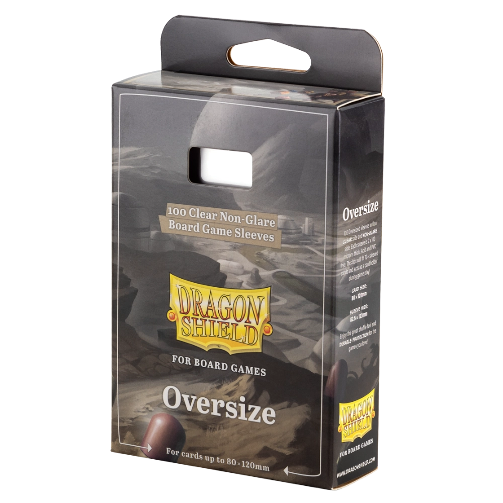 dragon shield oversize card sleeves board games