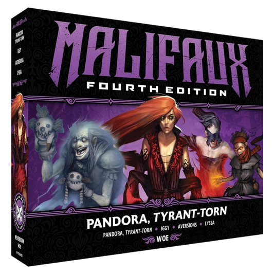 malifaux fourth edition pandora tyrant torn iggy aversions llyssa woe