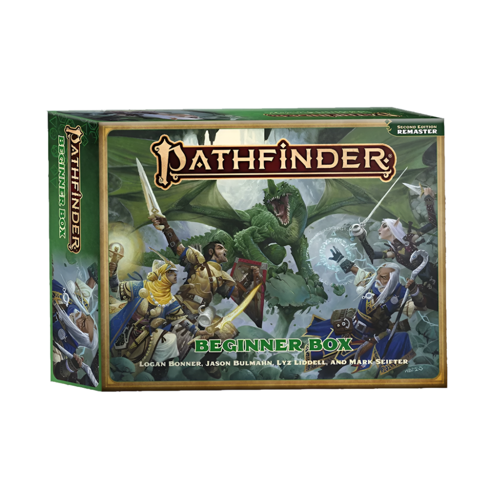 Pathfinder 2d Box Pathfinder Second Edition Remaster Beginner Box | The Game Store