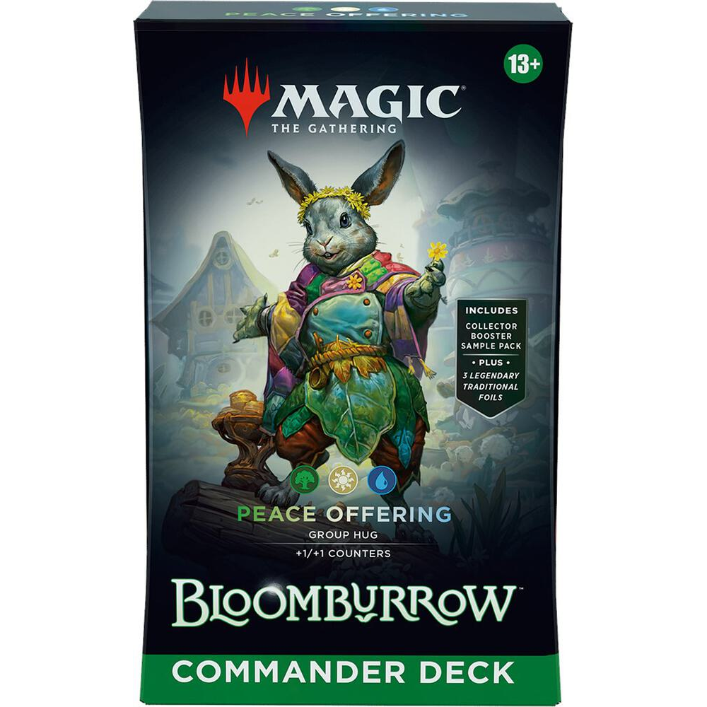 mtg magic gathering commander deck bloomburrow peace offering