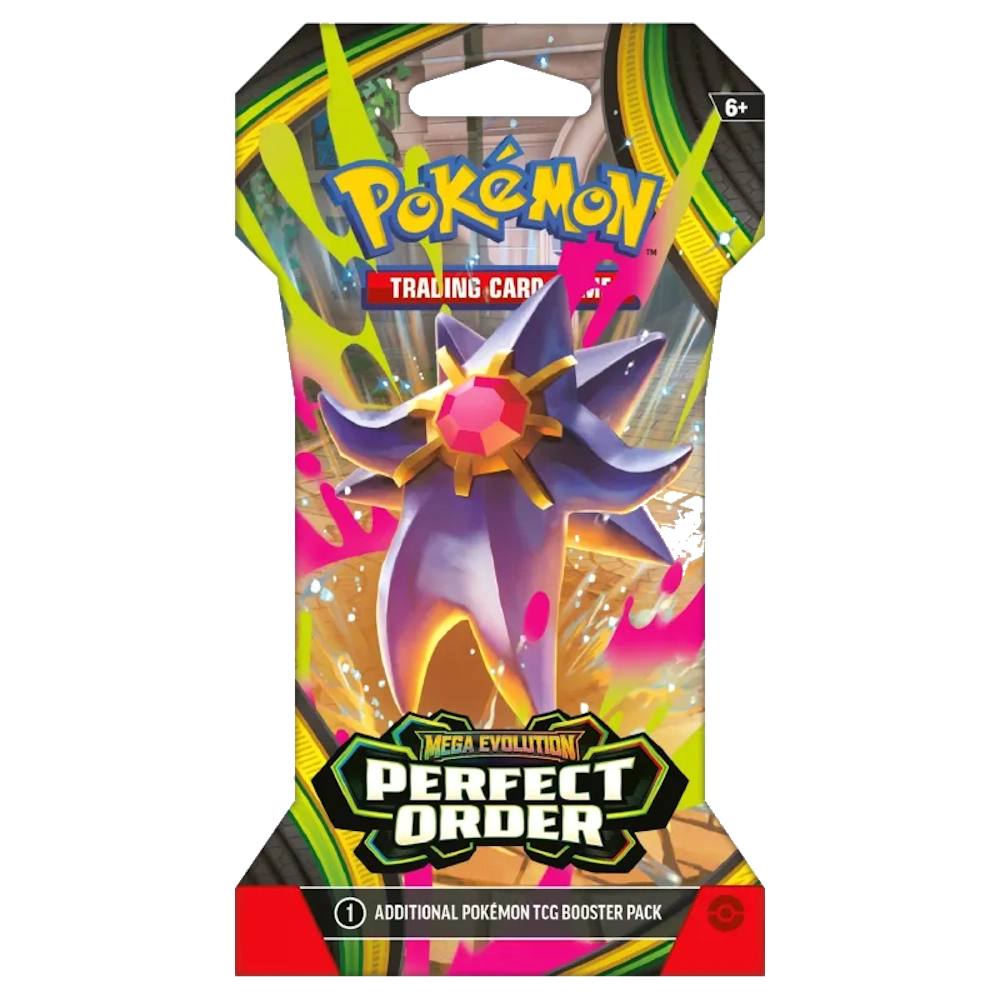 booster pokemon trading card game perfect order starmie