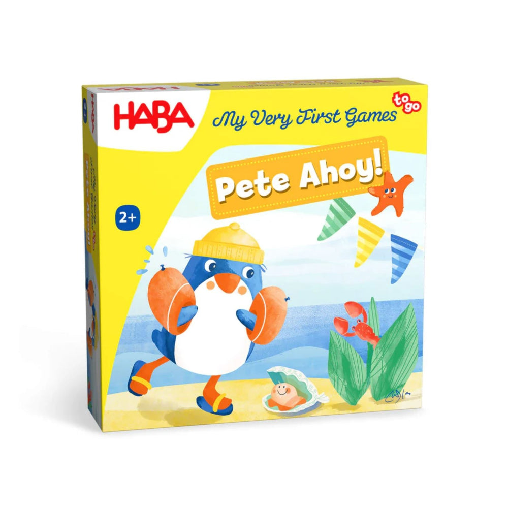 haba my very first games pete ahoy penguin