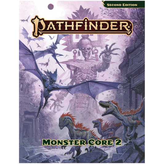 pathfinder second edition monster core hardcover roleplaying