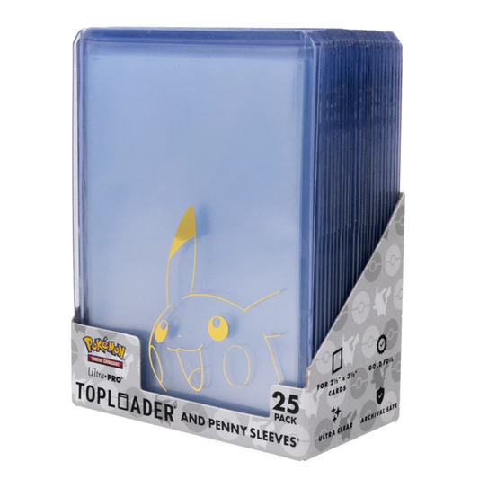 pikachu ultra pro top loader penny sleeves