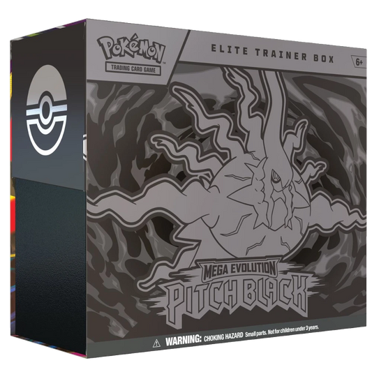 pokemon elite trainer box mega evolution pitch black