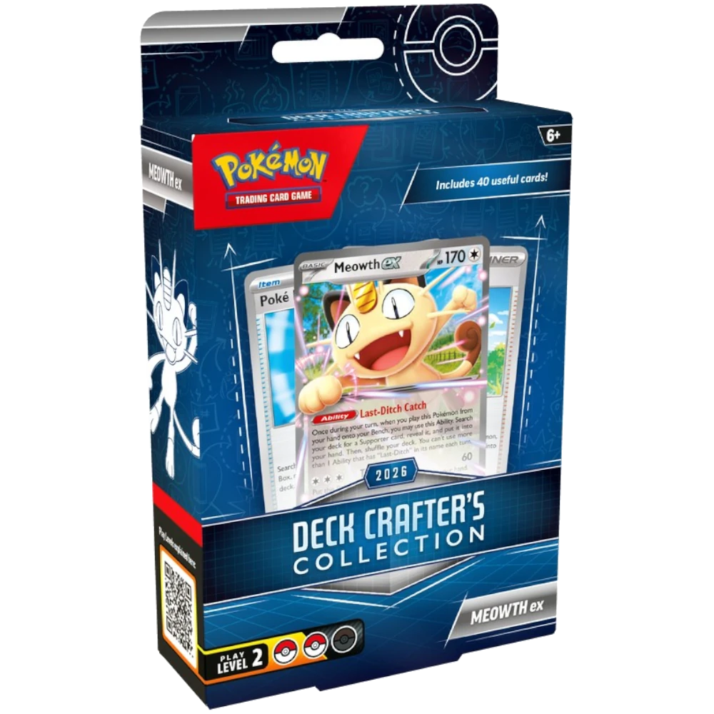 pokemon trading card game deck crafter collection meowth ex