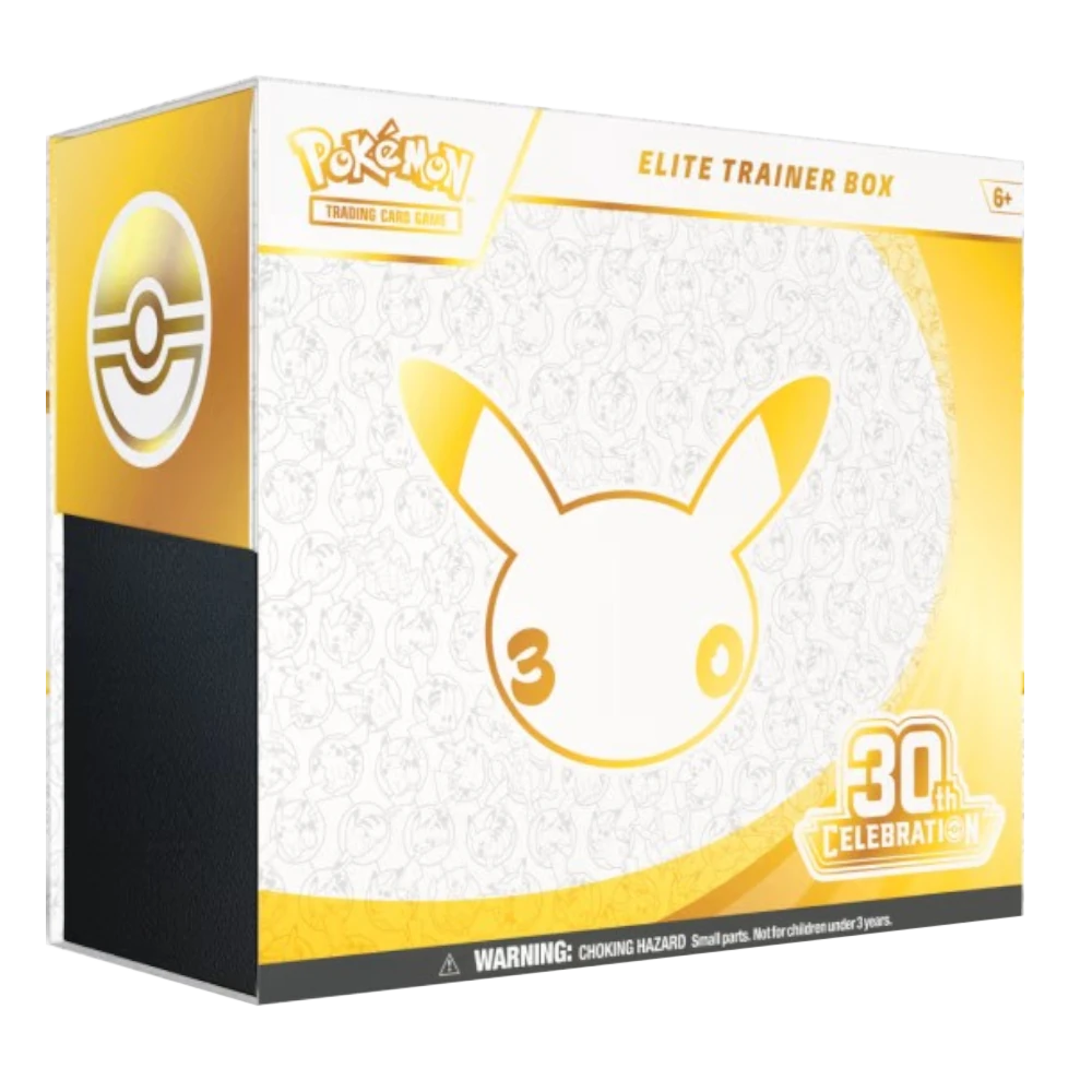 pokemon trading card game 30th celebration elite trainer box